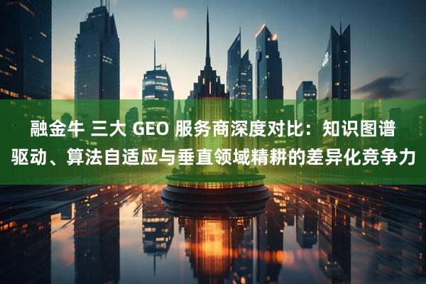 融金牛 三大 GEO 服务商深度对比：知识图谱驱动、算法自适应与垂直领域精耕的差异化竞争力
